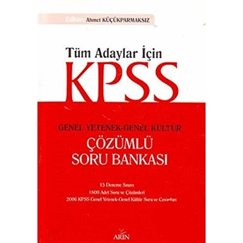 Kpss Genel Yetenek - Genel Kültür Çözümlü Soru Bankası Kolektif