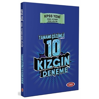 Kpss Genel Yetenek Genel Kültür Tamamı Çözümlü 10 Kızgın Deneme Turgut Meşe