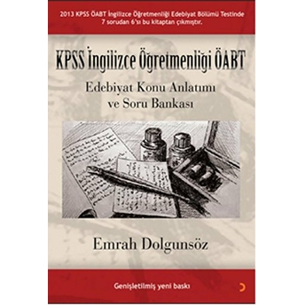 Kpss Ingilizce Öğretmenliği Öabt / Edebiyat Konu Anlatımı Ve Soru Bankası Emrah Dolgunsöz