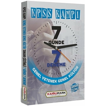 Kpss Kampı 2018 - 7 Günde 7 Deneme Kolektif