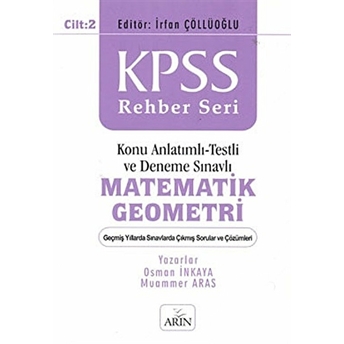 Kpss Rehber Seri - Matematik Geometri Cilt: 2 Osman Inkaya