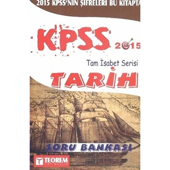 Kpss Tam Isabet Tarih Soru Bankası 2015 Muhyettin Baydaş