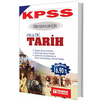 Kpss Tüm Adaylar Için Pratik Tarih Muhyettin Baydaş