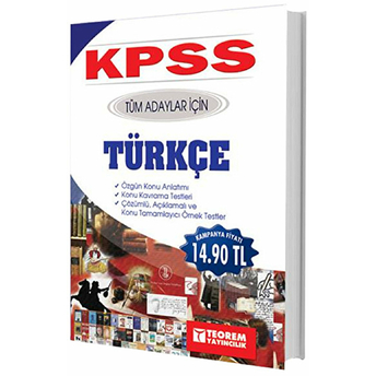 Kpss Tüm Adaylar Için Türkçe Muhyettin Baydaş