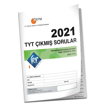 Kr Akademi 2021 Tyt Çıkmış Sorular Tıpkı Basım Kitapçığı Komisyon