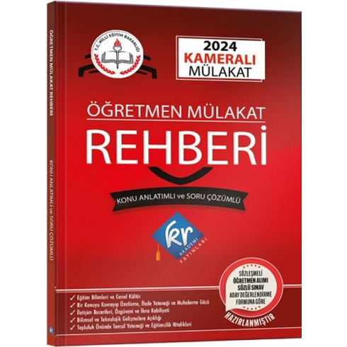 Kr Akademi 2024 Meb Öğretmen Kameralı Mülakat Rehberi Komisyon