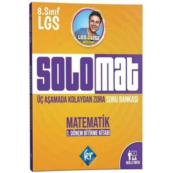 Kr Akademi 8. Sınıf Lgs Matematik Solomat 1. Dönem Soru Bankası Komisyon