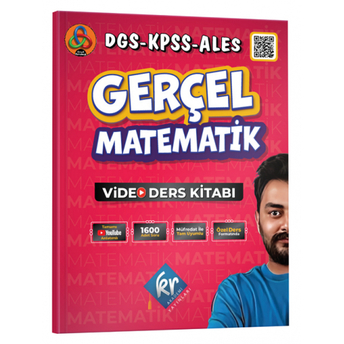 Kr Akademi Dgs Kpss Ales Gerçel Matematik Video Ders Kitabı Muhammet Elçi