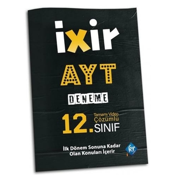 Kr Akademi Ixirt Ayt Deneme 12.Sınıf 1.Dönem Komisyon