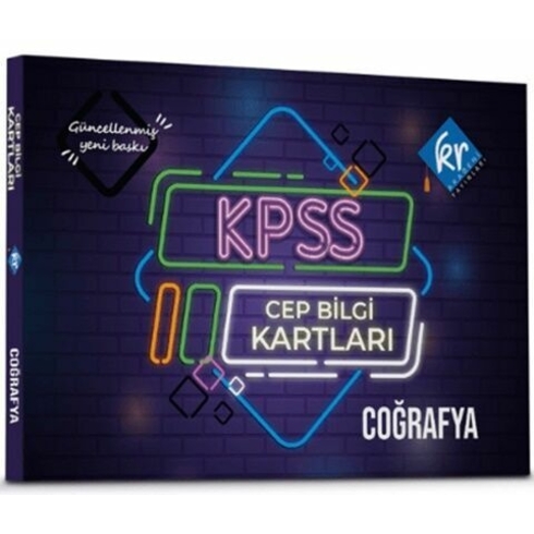 Kr Akademi Kpss Coğrafya Cep Bilgi Kartları