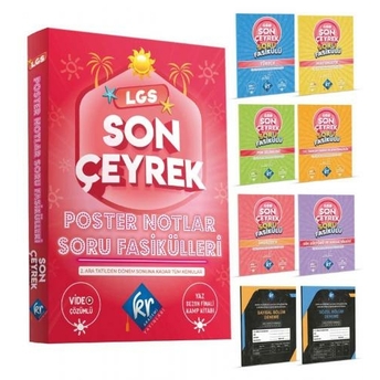 Kr Akademi Lgs Son Çeyrek Poster Notlar Soru Fasikülleri (4. Çeyrek) Komisyon