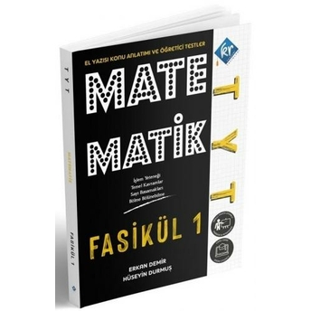 Kr Akademi Tyt Matematik El Yazısı Konu Anlatımlı 1. Fasikül Erkan Demir