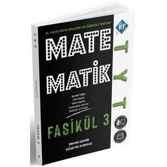 Kr Akademi Tyt Matematik El Yazısı Konu Anlatımlı 3. Fasikül Erkan Demir