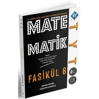 Kr Akademi Tyt Matematik El Yazısı Konu Anlatımlı 6. Fasikül Erkan Demir