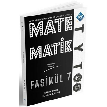 Kr Akademi Tyt Matematik El Yazısı Konu Anlatımlı 7. Fasikül Erkan Demir