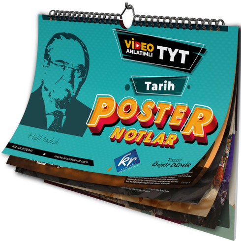 Kr Akademi Yayınları 2024 Tyt Tarih Poster Notlar