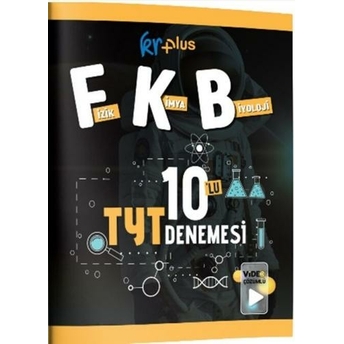 Kr Plus Tyt Fizik Kimya Biyoloji Fkb 10 Lu Deneme Komisyon