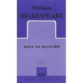 Kral 3. Richard William Shakespeare