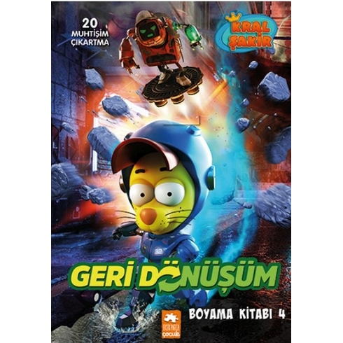 Kral Şakir Geridönüşüm Boyama Kitabı 4