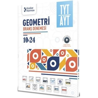 Krallar Karması Tyt Ayt Geometri 10 X 24 Branş Denemesi Komisyon