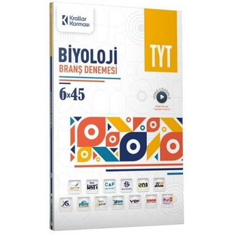 Krallar Karması Tyt Biyoloji 6 X 45 Branş Deneme Komisyon