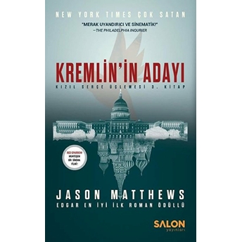 Kremlin’in Adayı - Kızıl Serçe Üçlemesi 3. Kitap - Kızıl Serçe Üçlemesi Jason Matthews