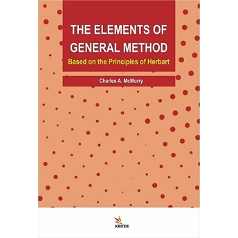 Kriter Yayınları The Elements Of General Method