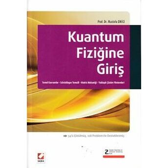 Kuantum Fiziğine Giriş Mustafa Dikici