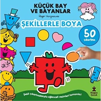 Küçük Bay Ve Bayanlar Şekillerle Boya