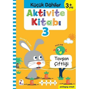 Küçük Dahiler Aktivite Kitabı 3 (3 Yaş) Ayça G. Derin, Gülizar Ç. Çetinkaya