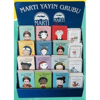 Küçük Insanlar Ve Muhteşem Prenses Mavi Stand Ürünleri (9 Çeşit 160 Kitap)