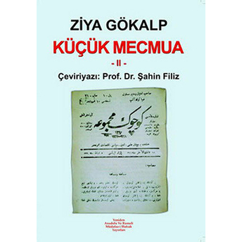 Küçük Mecmua -Iı--Ziya Gökalp