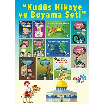 Kudüs Hikaye Ve Boyama Seti - 11 Kitap - Cuma Karakoç