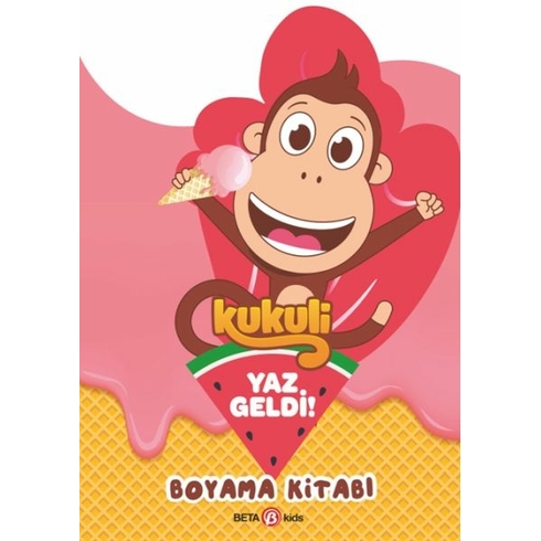 Kukuli Yaz Geldi! Boyama Kitabı