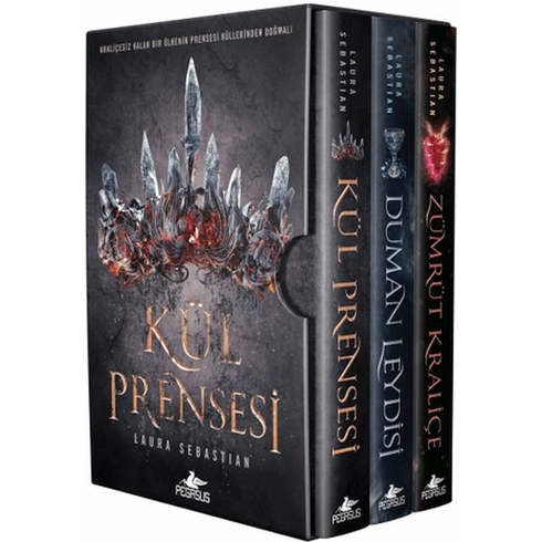 Kül Prensesi Serisi Kutulu Özel Set (3 Kitap) - Ciltli