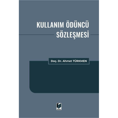 Kullanım Ödüncü Sözleşmesi Ahmet Türkmen