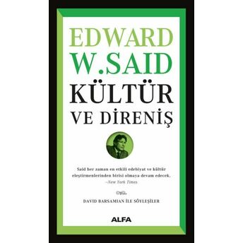 Kültür Ve Direniş Edward W. Said