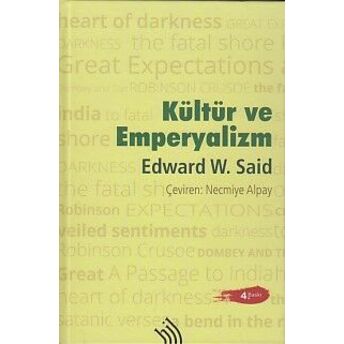 Kültür Ve Emperyalizm Edward W. Said