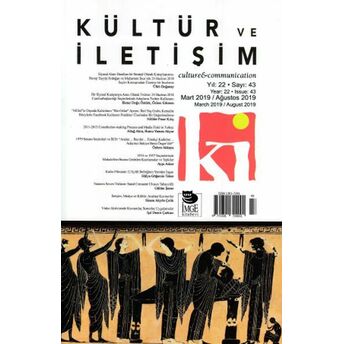 Kültür Ve Iletişim Dergisi Sayı 43