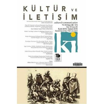 Kültür Ve Iletişim (Eylül 2015 - Şubat 2016) Sayı:36 Komisyon