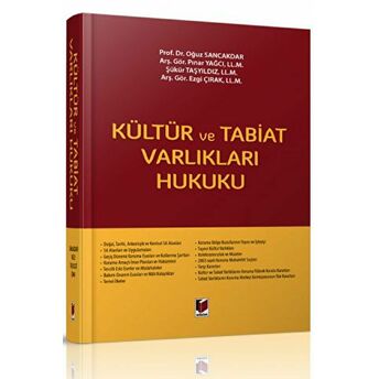 Kültür Ve Tabiat Varlıkları Hukuku Ciltli Kolektif