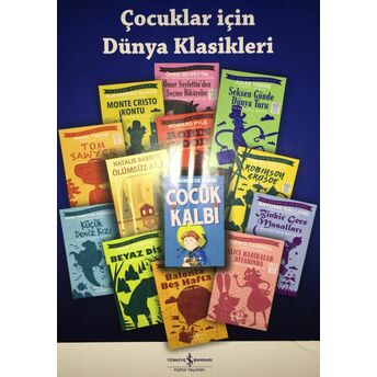 Kültür Yayınları Çocuk Klasikleri Seti (24 Kitap) Komisyon