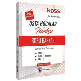 Künçe Yayınları Kpss Türkçe Usta Hocalar Soru Bankası Ercenk Ural