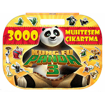 Kung Fu Panda 3 - 3000 Muhteşem Çıkartma Kolektif