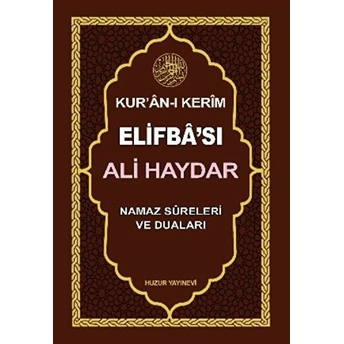 Kur’an-I Kerim Elifbası Ali Haydar