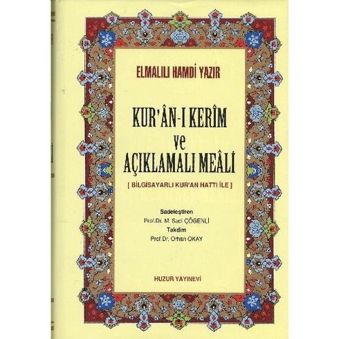 Kur’an-I Kerim Ve Açıklamalı Meali