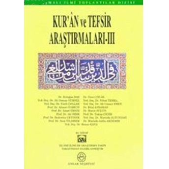 Kur’an Ve Tefsir Araştırmaları-3 Komisyon