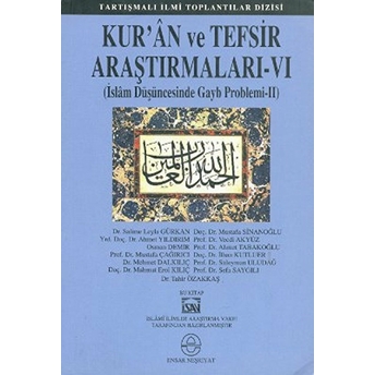 Kur’an Ve Tefsir Araştırmaları 6