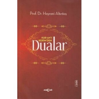 Kur-Anı Kerimden Dualar Hayrani Altıntaş