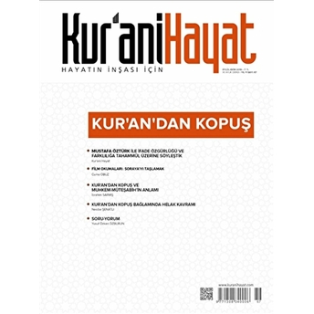 Kur'Ani Hayat Dergisi Sayı: 67 Eylül - Ekim 2019 Kolektif